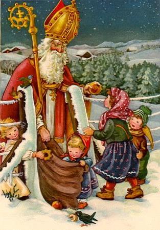 St. Nicholas Day - December 6th "The true story of Santa Claus begins with Nicholas, who was born during the third century in the village of Patara.