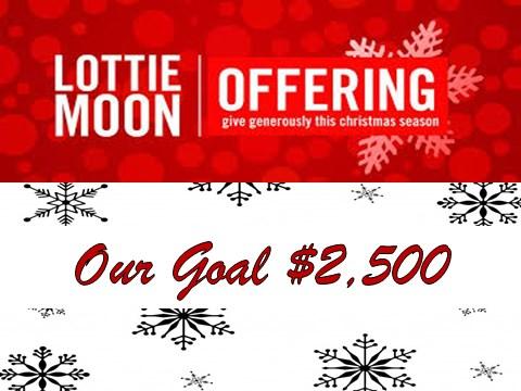 We ask that you consider using the Lottie Moon Post Office to send Christmas Cards to our church members.