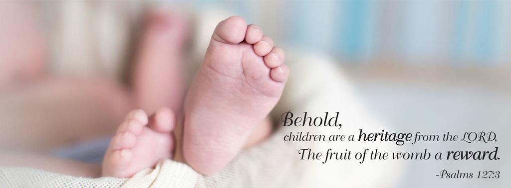 Soon we will be scheduling our baby dedications in worship!