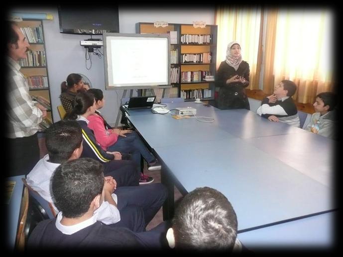 A Lecture about environmental project The Wild Life Society in Palestine, in cooperation with LPS administration, gave a lecture to the ninthgraders under the title of The Youth Project for