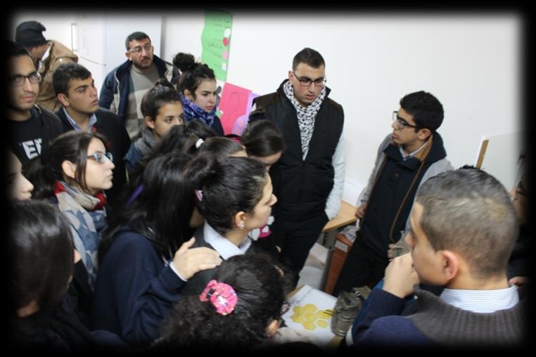 They paid a visit to the natural history museum in Bethlehem. The museum staff lectured the students about the importance of the museum on both the local and international level.