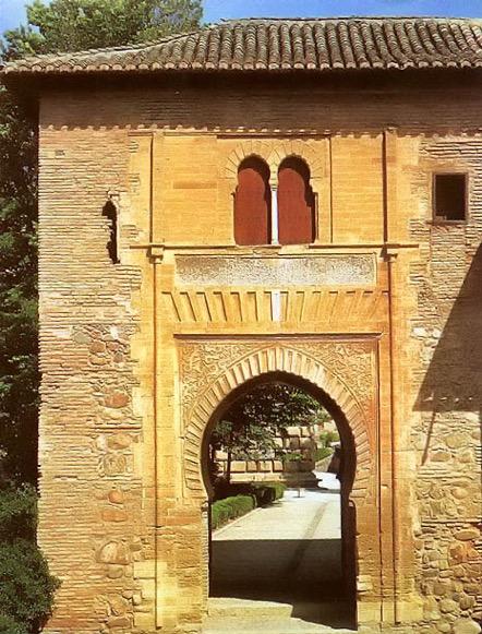 Alhambra s four outer gates The Wine Gate was one of the first gates erected