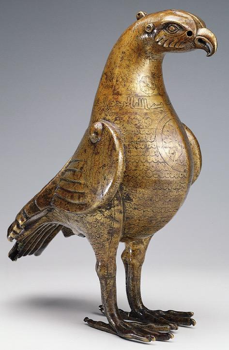 SULAYMAN, Ewer in the form of a bird, 796 Signed by the artist.