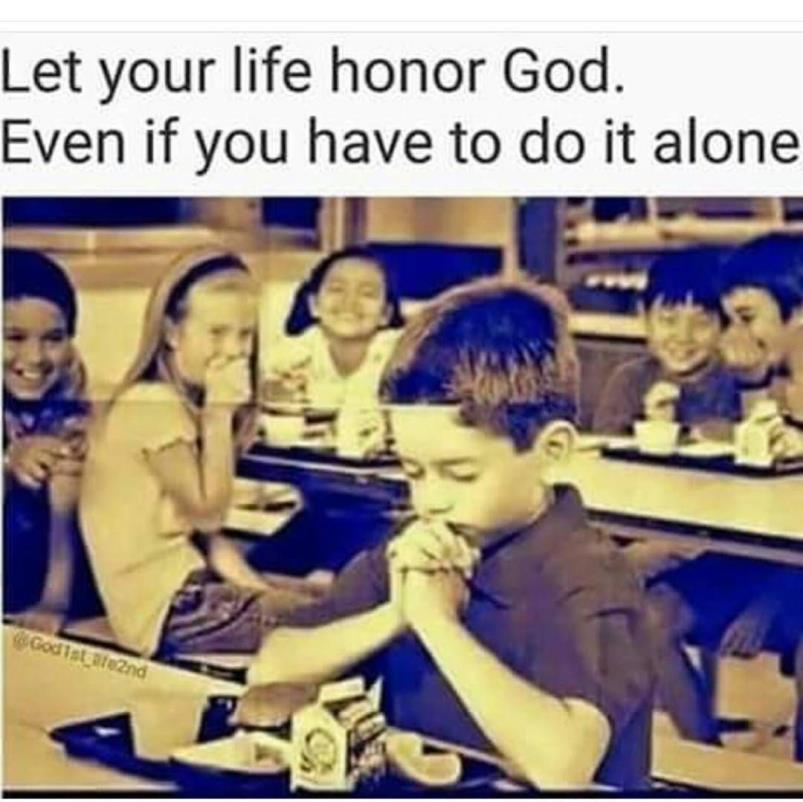 b. Honor God, even when it may hurt! 2.
