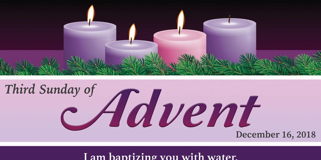 net December 16, 2018 3rd Sunday of Advent Tuesday - Friday