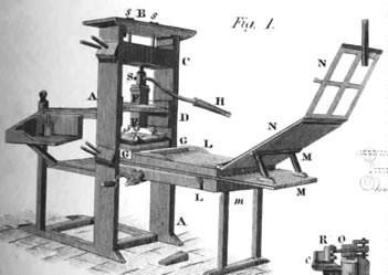 Gutenberg Developed system of printing