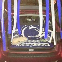 The Thomas/Granza Family won with their Penn State car!