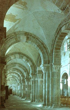 Groin vault Interior (looking east) of