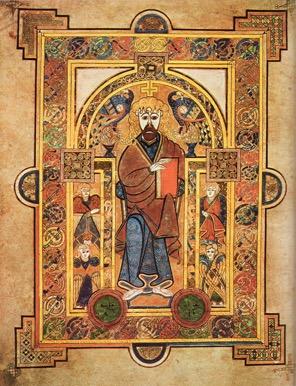 Insular/Celtic Plaque with Saint John