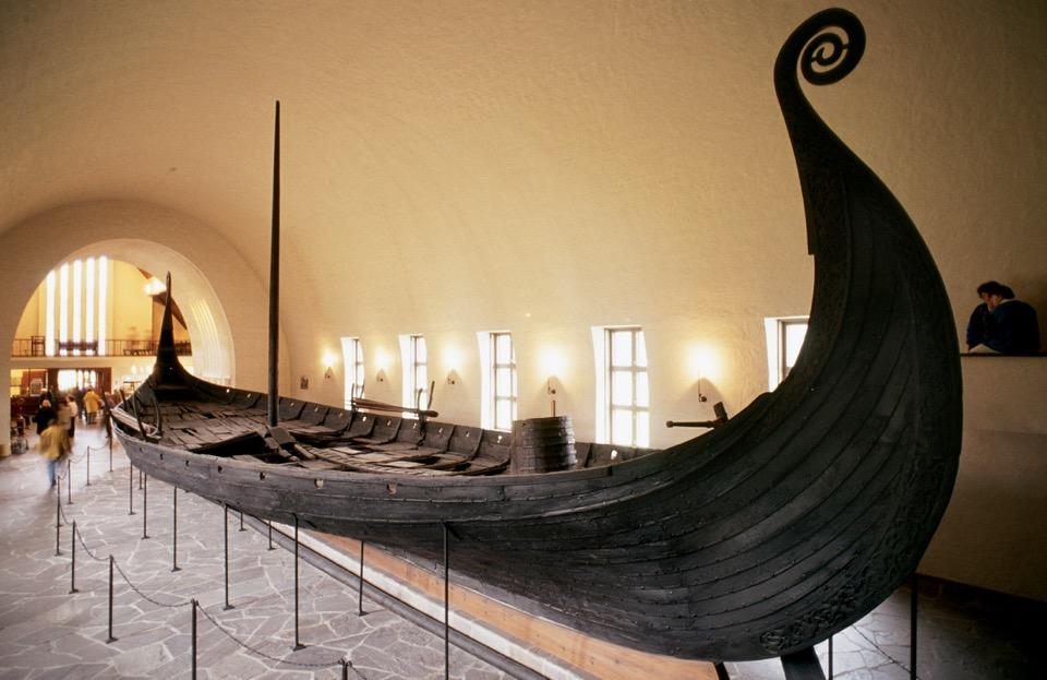 Viking ship burial,