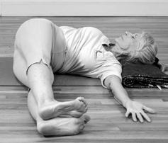 Jatara Parivartanasana When there is strain, it is physical yoga. When the brain is passive, it is spiritual yoga. BKS Iyengar. Quieting into this twist, can you feel the brain itself become passive?