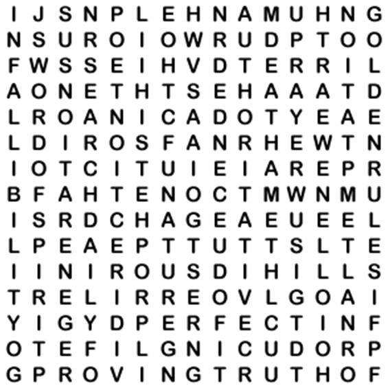 ~~ DONATIONS ~~ SINCERE THANKS For your generosity and support of our parish ~ God Bless All ~~~ BIBLE WORD SEARCH ~ Scriptures All the words listed below are in the puzzle left, right, up, down or