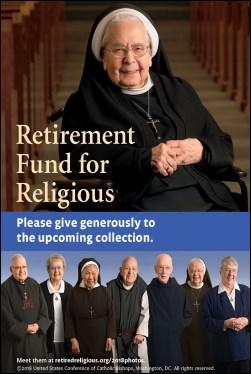 Retirement Fund for Religious Aging religious need your help. Senior Catholic sisters, brothers, and religious order priests ministered for years for little to no pay.