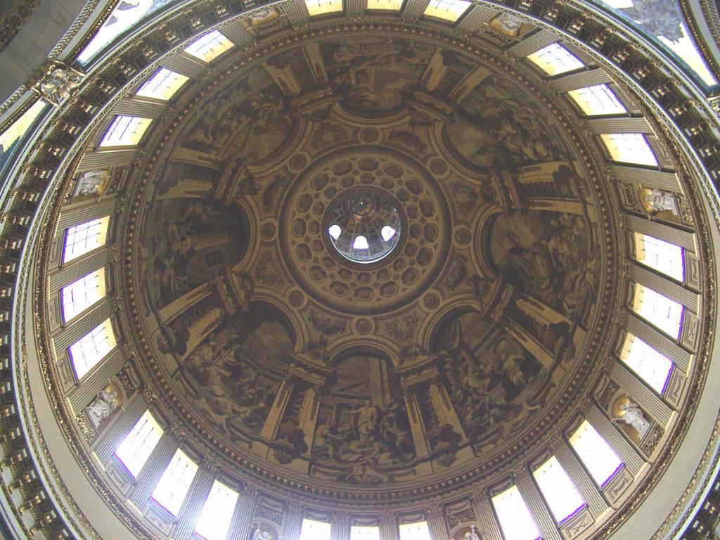 4. Sit down on the floor under the DOME..look up above you. What can you see?
