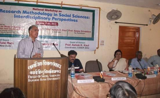04.2013 National Workshop on Research Methodology in