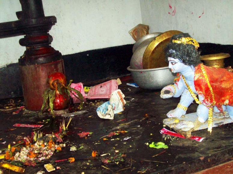 Assault on religious properties & festivals Destruction and desecration of temple and Deities