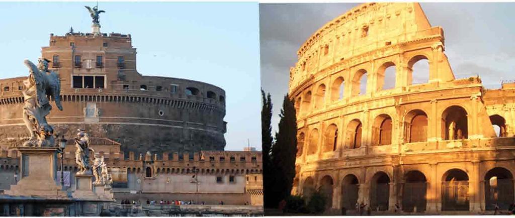 castel sant angelo coliseum Day One Friday 20 th March UK - Rome Scheduled lights from several UK airports, and from Dublin and Malta to Rome. Meeting and assistance on arrival.