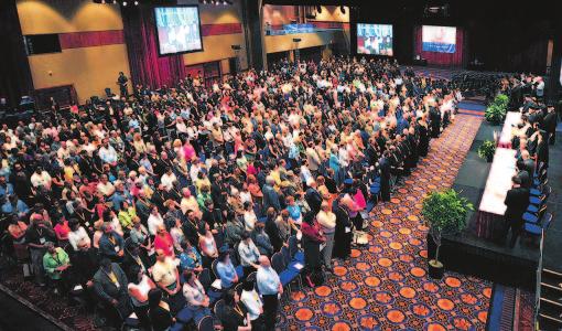 The opening session of the 39th Clergy-Laity Congress in Washington D.C. (July 2008).
