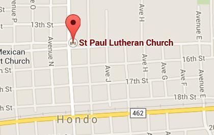 St. Paul Lutheran Church 1303 Ave M