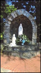 Please watch for the many upcoming changes, as we restore this beautiful garden dedicated to Our Blessed Mother and Bernadette.