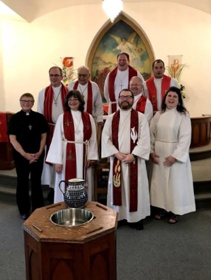 Pastor Jared Howard was installed on September 16, 2018 at Faith Lutheran Church in Calumet, Michigan.