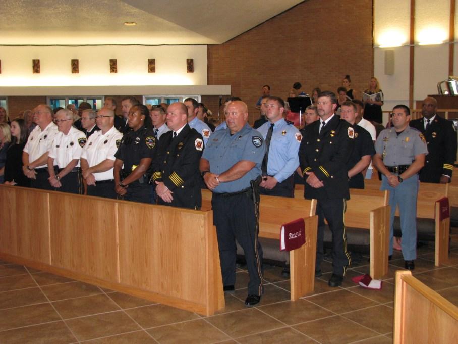 honor local Police Officers, Firefighters, and First Responders, along with Department of
