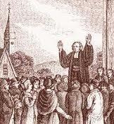 Hundreds of itinerant preachers wandered through the back woods the American frontier - Baptists, Methodists and Presbyterians, mostly.