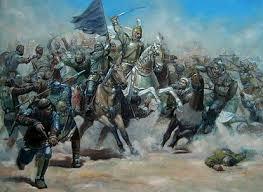 The Arabic Islamic Empire was conquered by the Mongols from Asia.