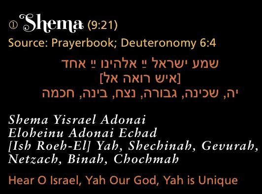 The Shema Have you heard of the Jewish