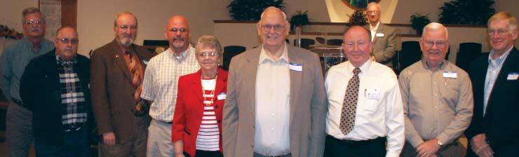 News from West Virginia Churches left---association Missionary Dennis Cherry (R) stands