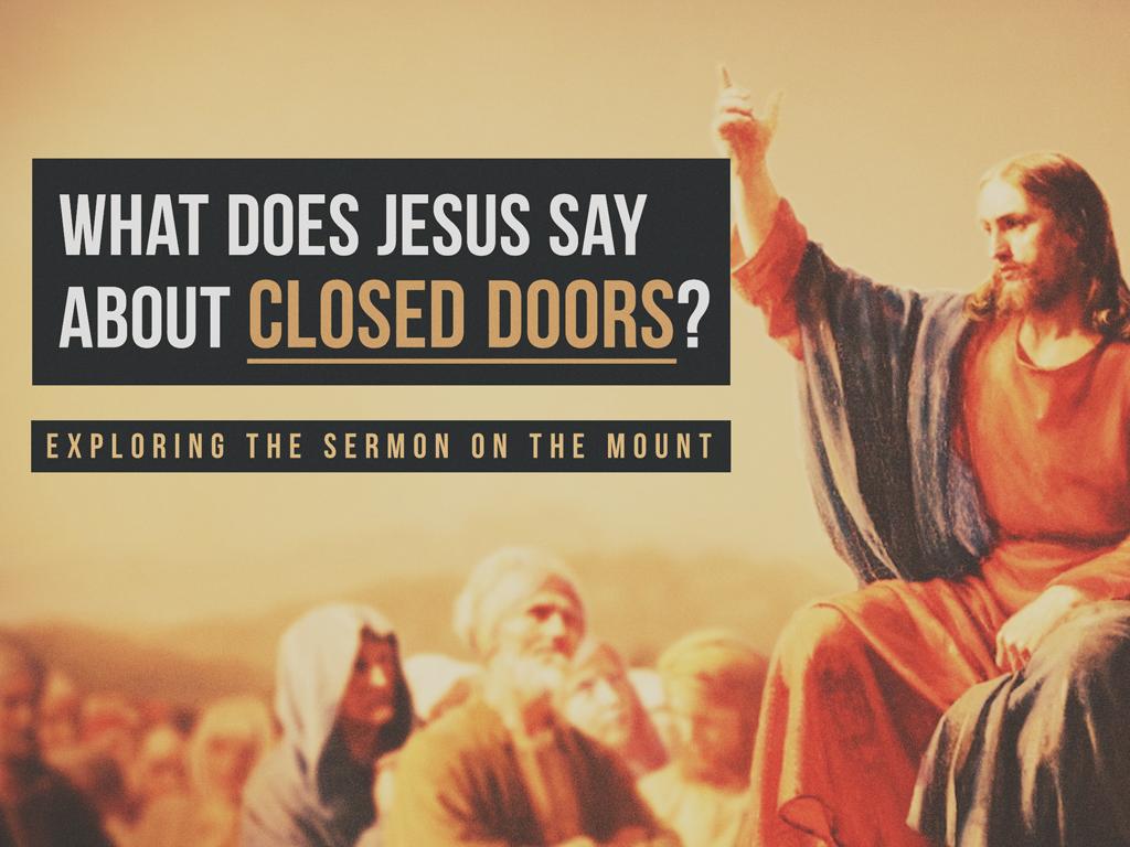 Series: What Does Jesus Say About?
