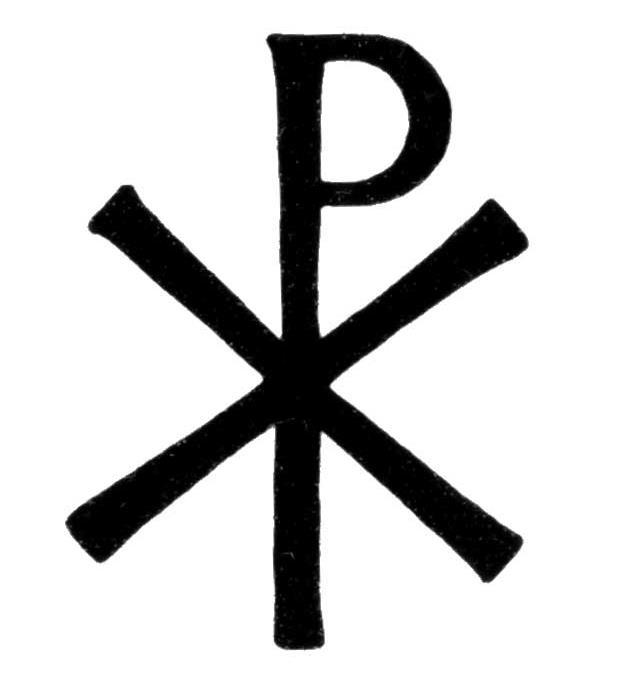 Chi Rho Alpha Omega The Chi-Rho is a Christian symbol consisting of the intersection of the capital Greek letters Chi (Χ) and Rho (Ρ), which are the