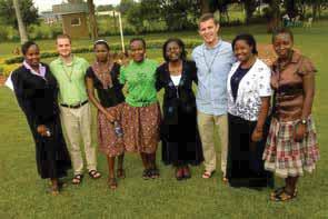 placements throughout the world. Holy Cross Seminarian, Brogan Ryan, C.S.C., was placed in East Africa for his summer formation experience. What follows is a detailed account of his impactful visit.