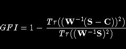 [3] Where, the C res and C tot respectively is the residual and total variability in the sample of covariance matrix.