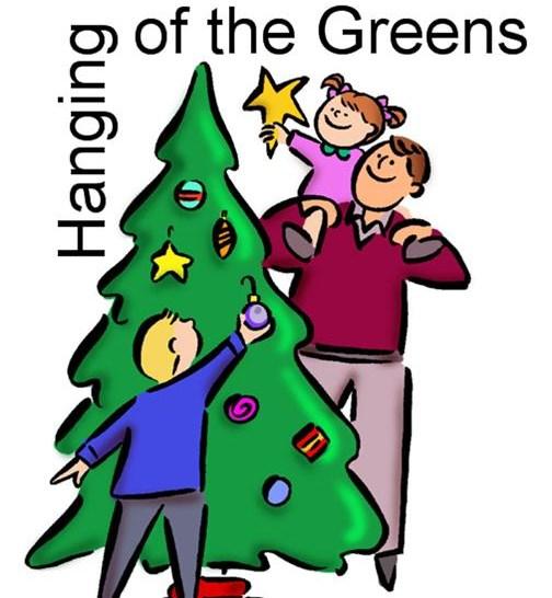 org Hanging of the Greens Ever wonder why we use the symbols we use to celebrate the birth of Jesus? What does a tree have to do with Christmas...or a poinsettia.