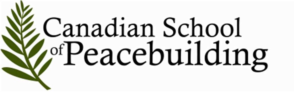 CANADIAN SCHOOL OF PEACEBUILDING CANADIAN MENNONITE UNIVERSITY Colonial and Decolonial Theology: Thought and Practice PCTS/BTS 3950/3 SESSION I: JUNE 23-27, 2014 Course Syllabus INSTRUCTOR: Terry