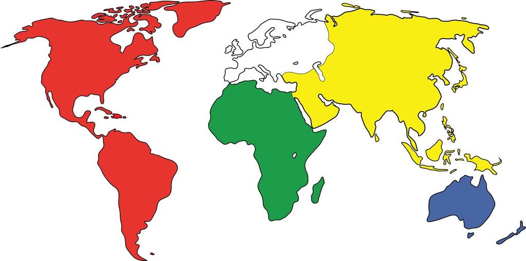 Instructions: Have students cut along the dotted lines and place the children on different parts of the globe.