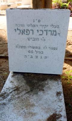 Here lies Cypora Rafaeli Daughter of Reb Yisrael Galas of blessed memory A woman of good deeds
