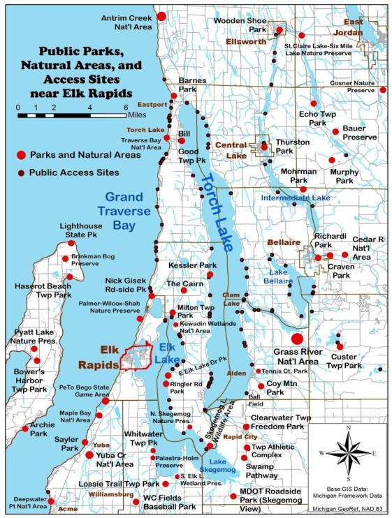 We have over 150 years of history and are able to access all the benefits of living on Lake Michigan and the