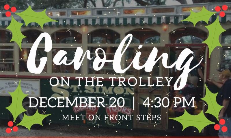 Christmas Eve Advent Events Caroling and Soup Delivery All are invited to join us as we trolley around St.