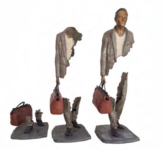 THE QUIETIST S GAMBIT 13 FIGURE: Fragments, 2016, by Bruno Catalano. Bronze Patiné, 3 pieces, 100 115 42 cm. (Photograph courtesy of De Medicis Gallery, Paris.) 2. 2. Incomplete Extensions and Vagueness Hold on.