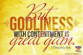 Contentment Philippians 4:11-12 I am not saying this because I am in need, for I have learned to be content whatever the circumstances.