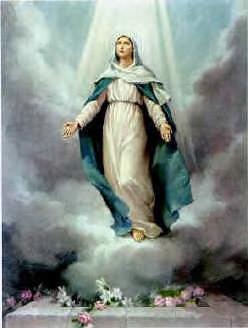 Assumption of the Blessed Virgin Mary Pope Pius XII 1950 Mary was taken up body and soul