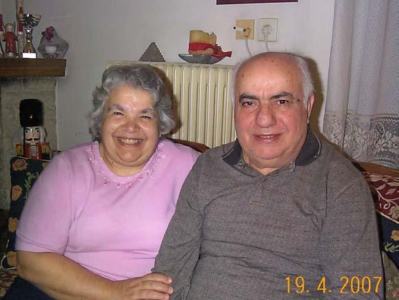 Pastor John with his dear wife Sofia -