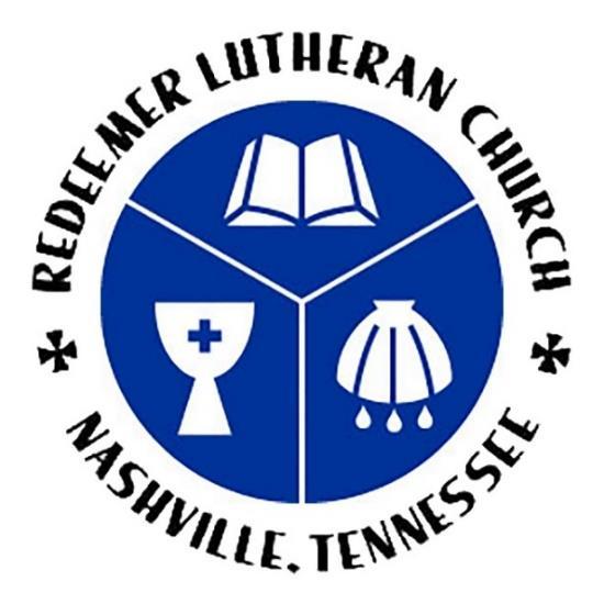Redeemer Evangelical Lutheran Church 800 Bellevue Road Nashville, TN