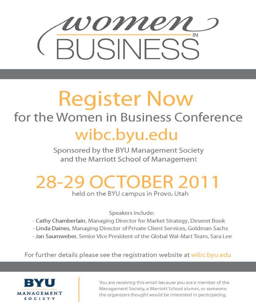 2011 Women in Business Conference 250