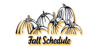Assistant Schedule Schedule Change! Program Year Schedule in effect beginning September 9!