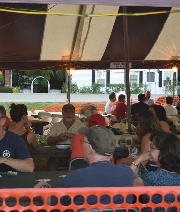 The Knights have been so helpful every year at the festival, manning the Poker tables and making sure everyone can participate and have a great time.