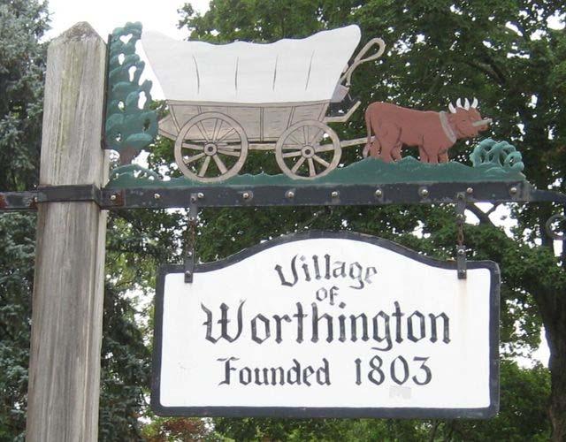 Ms. Michael asked have we resolved the issue of the Worthington Women s Club signs, the four signs that were created by the Worthington Women s Club that marked the four posts of the historic