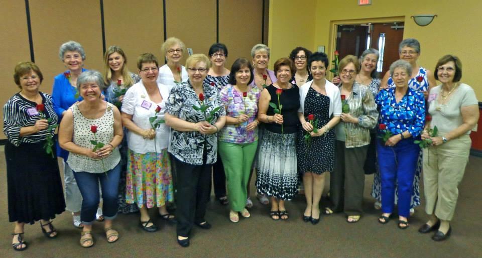 The Sisterhood holds monthly meetings with special monthly programs, and is affiliated with Women's League of